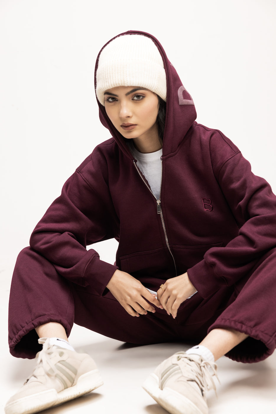 Barely Unisex Zip-Up Hoodie